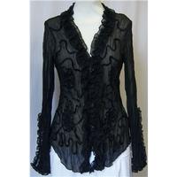 VIVIANE H sheer top size - M