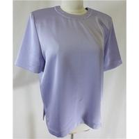 Viyella - Size 12 - Lilac - Short-sleeved top