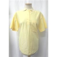 Vintage St Michael (M&S) - Size: 10 - Yellow - Polo shirt