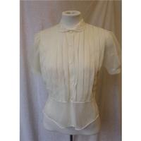 VINTAGE JOLENE IVORY BLOUSE JOLENE - Cream / ivory - Short sleeved shirt