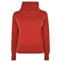 VIVIENNE WESTWOOD ANGLOMANIA Logo Turtle Neck Jumper