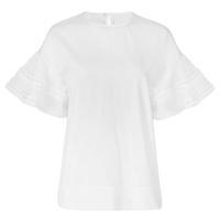 VICTORIA BY VICTORIA BECKHAM Ruffle Sleeve Top