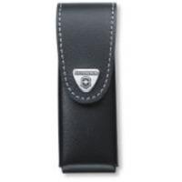 VICTORINOX BLACK LEATHER POUCH (6 LAYER)