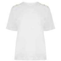 VICTORIA BY VICTORIA BECKHAM Epaulette T Shirt