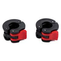 Viavito 1 Inch Easy Lock Barbell Collars - Pair