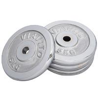 Viavito Chrome Standard Weight Plates - 4 x 5kg