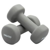 Viavito Neoprene Dumbbells - Pair - 2 x 3kg