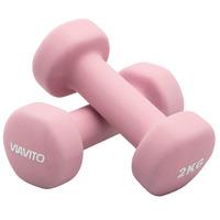 Viavito Neoprene Dumbbells - Pair - 2 x 2kg