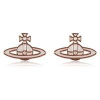 vivienne westwood jewellery thin lines flat earrings