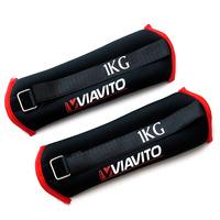 viavito 2 x 1kg wrist weights