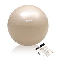 Viavito 500kg Studio Anti-burst 75cm Gym Ball - Champagne
