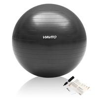 viavito 500kg studio anti burst 65cm gym ball graphite