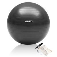 Viavito 500kg Studio Anti-burst 55cm Gym Ball - Graphite