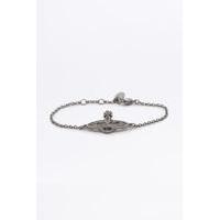 Vivienne Westwood Mini Bas Relief Bracelet, BLACK