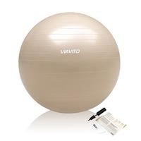 Viavito 500kg Studio Anti-burst 55cm Gym Ball - Champagne