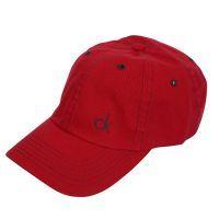 vintage twill cap red