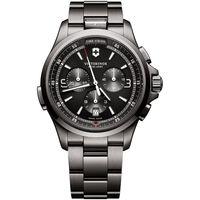 victorinox night vision mens swiss army chronograph watch