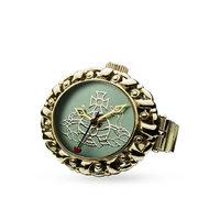 Vivienne Westwood Gold Plated Pimlico Ring Watch