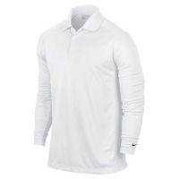 Victory UV Long Sleeve Golf Polo Shirt - White