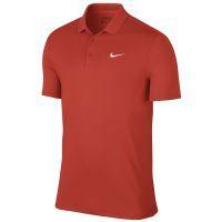 Victory Solid LC Polo- Lt Crimson/White