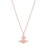 Vivienne Westwood Simone Small Bas Relief Rose Gold Pendant