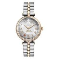 Vivienne Westwood Silver and Rose Gold Farringdon Watch