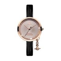 Vivienne Westwood Black & Rose Gold Bow Watch