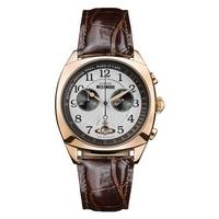Vivienne Westwood Rose Gold and Burgundy Hampstead Watch