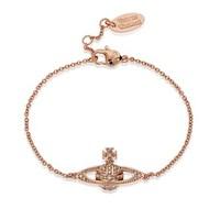 Vivienne Westwood Mini Bas Relief Rose Gold Bracelet