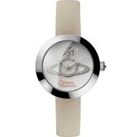 Vivienne Westwood Ladies Queensgate Strap Watch VV150WHCM