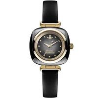 vivienne westwood ladies beckton strap watch vv141bkbk