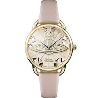 vivienne westwood ladies leadenhall strap watch vv163bgpk