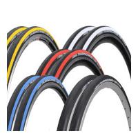 Vittoria Rubino Pro G+ Clincher Tyre Twin Pack - Black/Red - 700c x 25mm