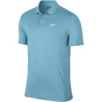 Victory Solid Golf Polo - Vivid Sky Blue Small