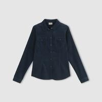 VMKAYA Long-Sleeved Denim Shirt with Pockets