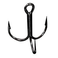 VMC 26MM10MM Trident Spear Fishhook With Barbs (5 Pcs/Pack) SRS 2# (Black)