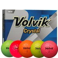 volvik crystal sherbet golf balls multibuy x 3