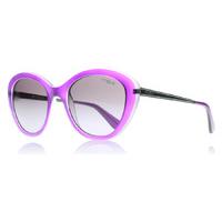 Vogue 2870S Sunglasses Top Violet Transparent Demi Shiny 21908H