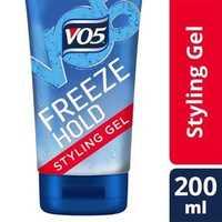 vo5 sculpted hold freeze gel 200ml