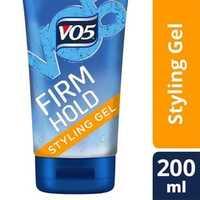 vo5 firm hold styling gel 200ml