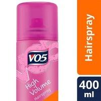 VO5 High Volume Hairspray 400ml