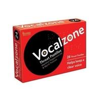 Vocalzone Vocalzone Throat Pastiles 24pastilles (1 x 24pastilles)