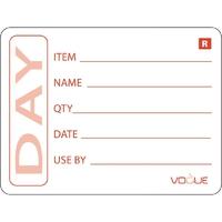Vogue Prepped Product Removable Labels Pack of 500
