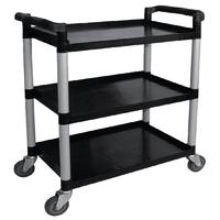 vogue polypropylene mobile trolley large