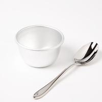 Vogue Aluminium Pudding Basin 105ml