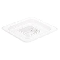 Vogue Polycarbonate 1/6 Gastronorm Lid Clear