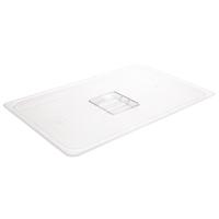 Vogue Polycarbonate 1/1 Gastronorm Lid Clear