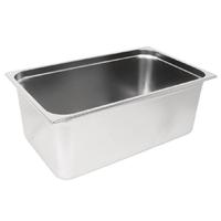 Vogue Stainless Steel Heavy Duty GN 1/1 Pan 200mm