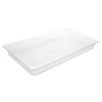 vogue polycarbonate 11 gastronorm container 65mm clear