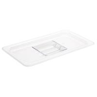 Vogue Polycarbonate 1/3 Gastronorm Lid Clear